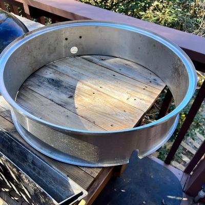 Weber Grill W/ Customized Hand Built Rolling Cart (BD-RG)