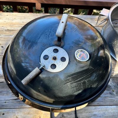 Weber Grill W/ Customized Hand Built Rolling Cart (BD-RG)