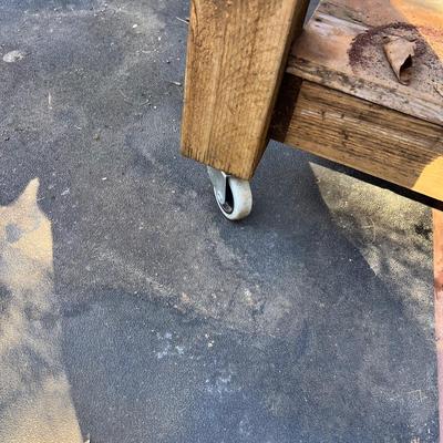 Weber Grill W/ Customized Hand Built Rolling Cart (BD-RG)