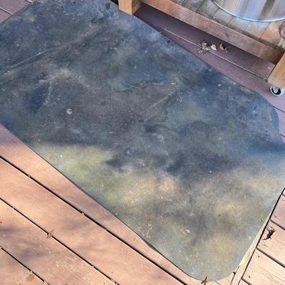 Weber Grill W/ Customized Hand Built Rolling Cart (BD-RG)