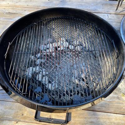 Weber Grill W/ Customized Hand Built Rolling Cart (BD-RG)