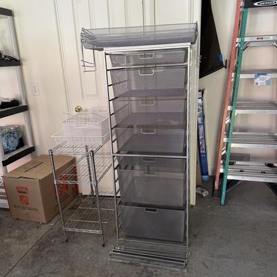Elfa and NSF Silver Storage Solutions