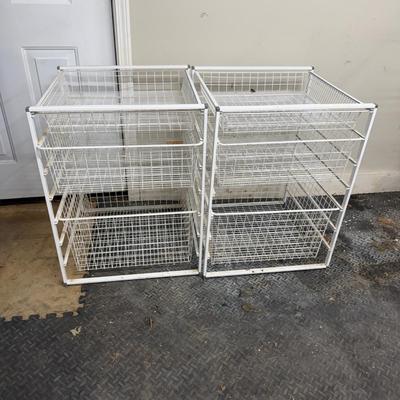 Metal Shelving Unit, Two Metal Storage Systems & More (G-MG)