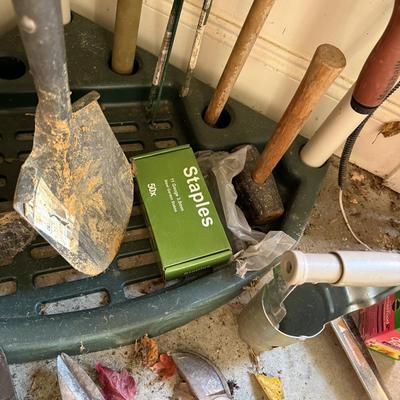 Yard Tools w/Stand & Nitrogen Fertilizer