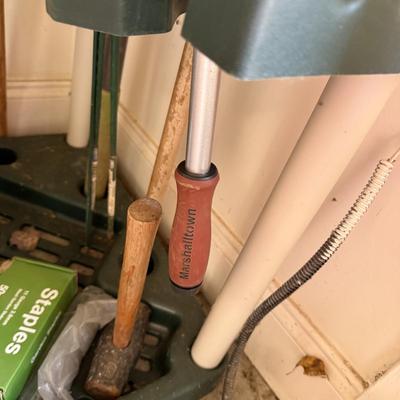 Yard Tools w/Stand & Nitrogen Fertilizer