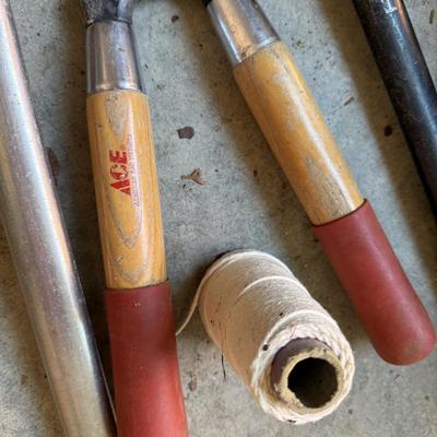 Yard Tools w/Stand & Nitrogen Fertilizer