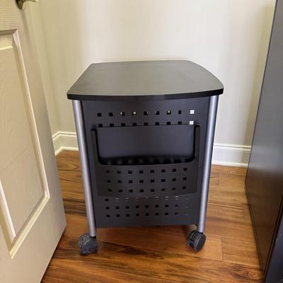 Canon Pixma G7020 Printer w/ Ink Refills and Safeco Rolling Printer Cart