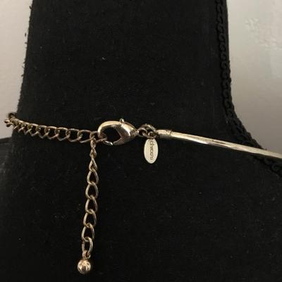 Vintage Chicos, statement, collar, necklace, gemstone pendant