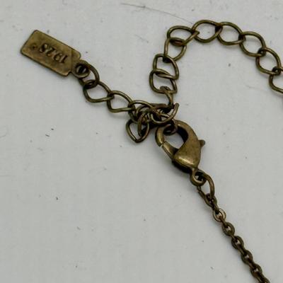 Sale Photo Thumbnail #430: With teardrop-shape translucent jewels.  Good condition.