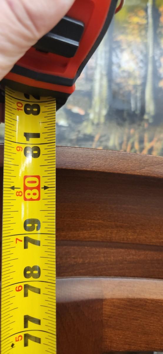 Sale Photo Thumbnail #20: Gorgeous Richardson Bros China Hutch. Beveled glass in the doors, plate rail on the glass shelves, 2 lights. Purchased at Home furniture. 2 pieces but bring help to load!!