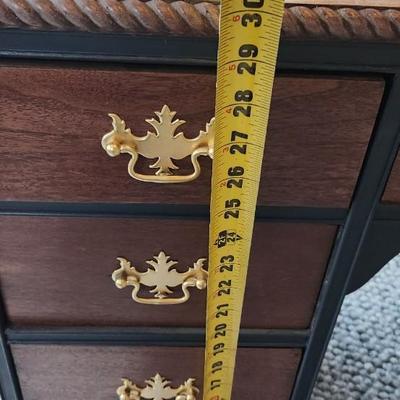 Dark Navy Painted Desk