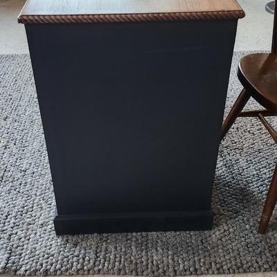 Dark Navy Painted Desk