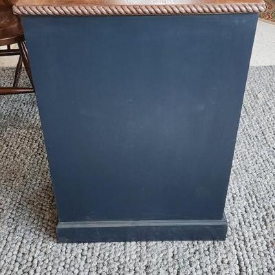 Dark Navy Painted Desk