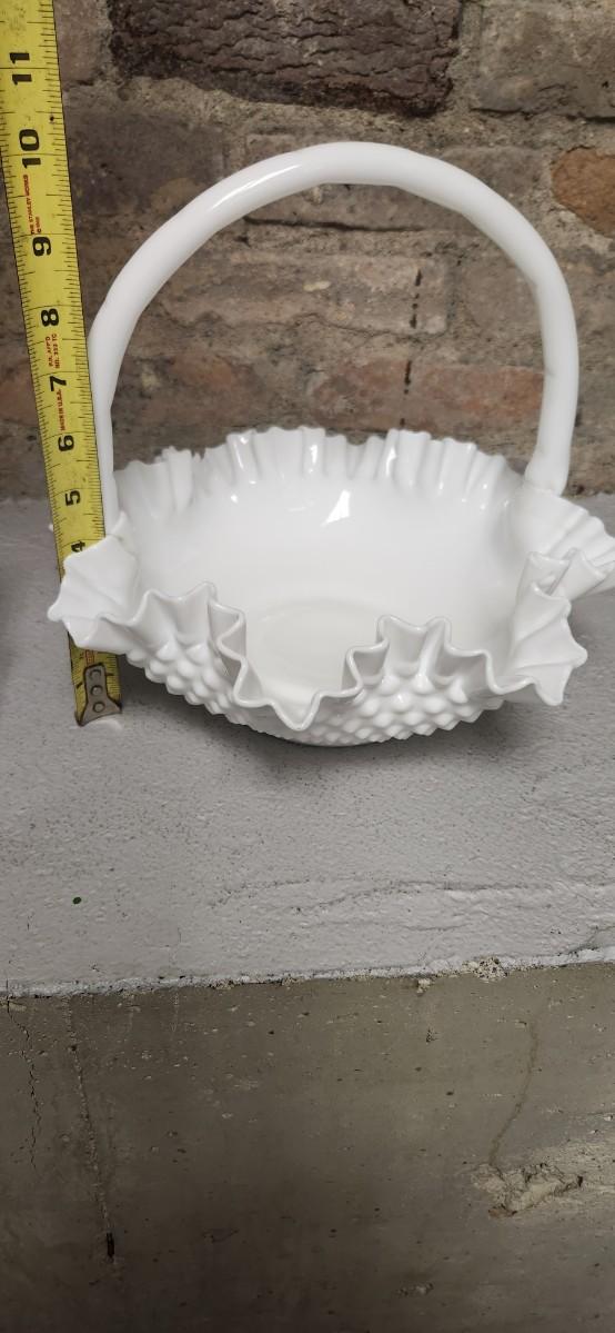 Sale Photo Thumbnail #69: A mess of glassware. Some really nice pieces and some as is pieces. Look at the pictures closely please