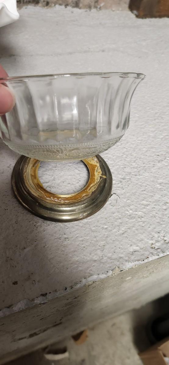 Sale Photo Thumbnail #68: A mess of glassware. Some really nice pieces and some as is pieces. Look at the pictures closely please