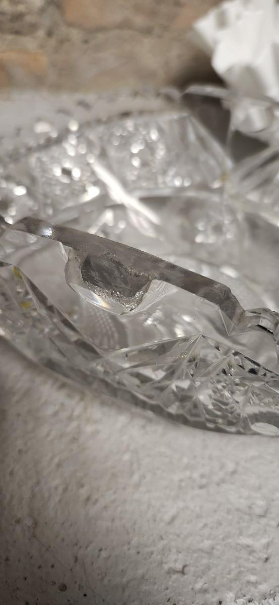 Sale Photo Thumbnail #67: A mess of glassware. Some really nice pieces and some as is pieces. Look at the pictures closely please