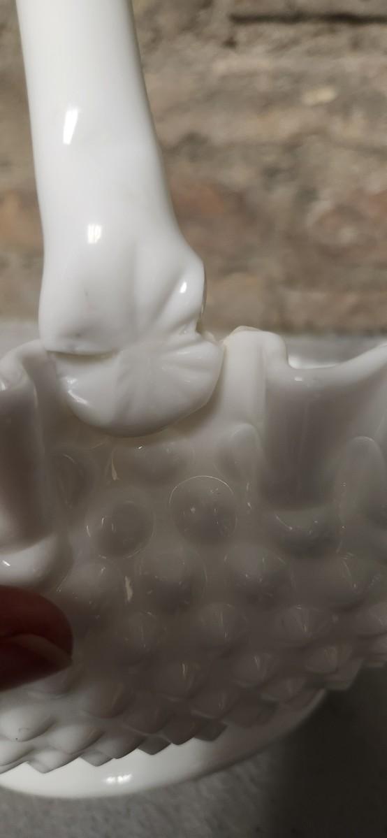 Sale Photo Thumbnail #73: A mess of glassware. Some really nice pieces and some as is pieces. Look at the pictures closely please