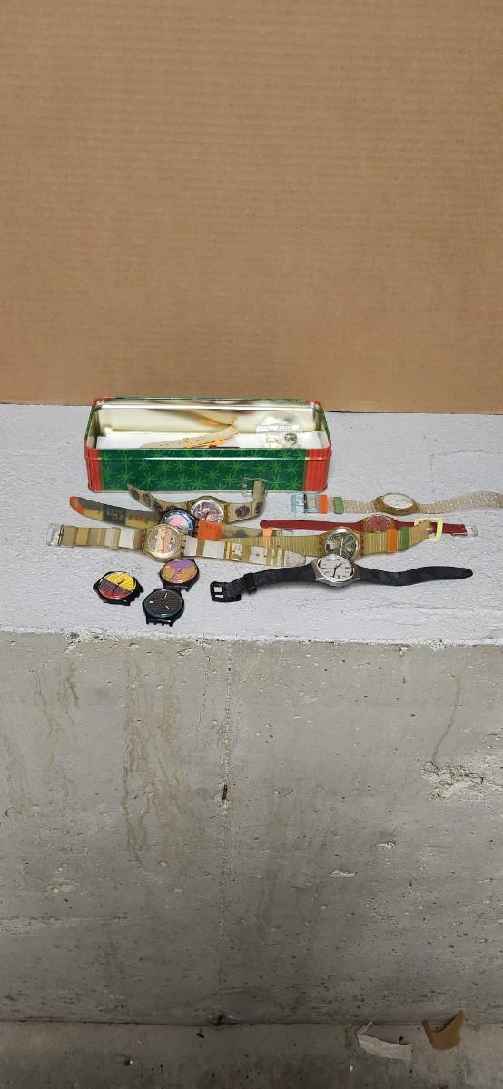 Sale Photo Thumbnail #116: Remember the 80s and 90s with this collection of Swatch