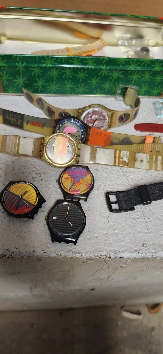 Sale Photo Thumbnail #118: Remember the 80s and 90s with this collection of Swatch