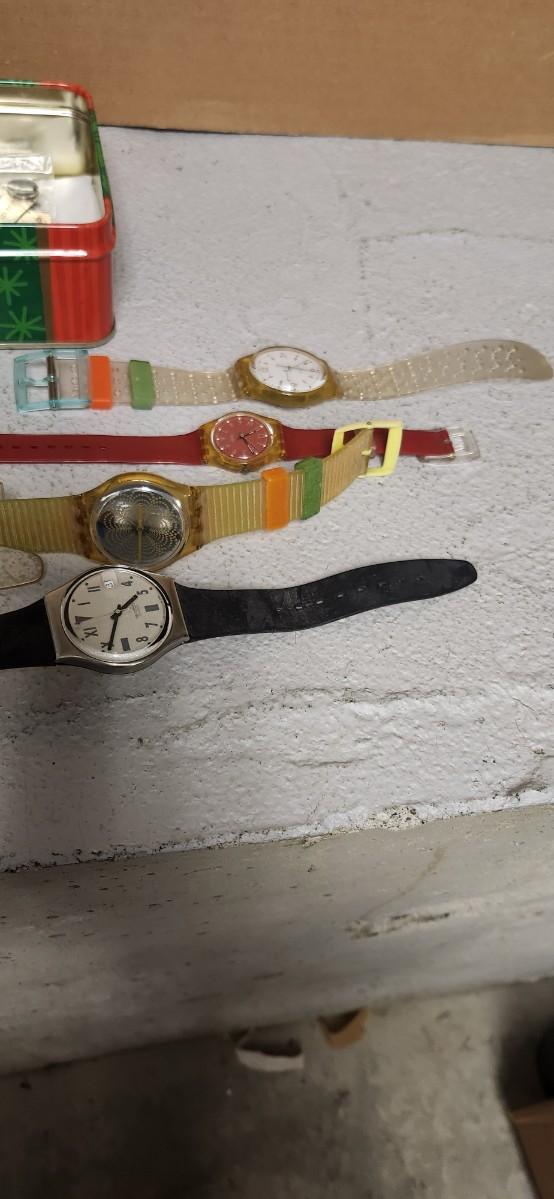 Sale Photo Thumbnail #117: Remember the 80s and 90s with this collection of Swatch