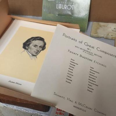 Misc paper/ephemera - book plates etc