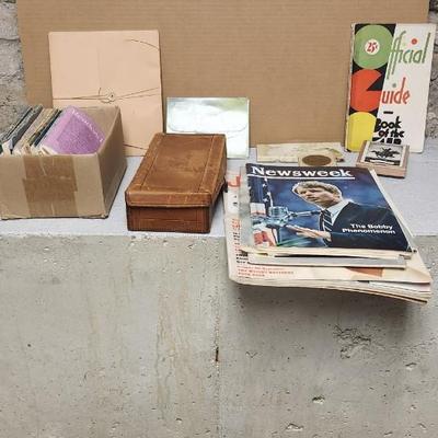 Misc paper/ephemera - book plates etc