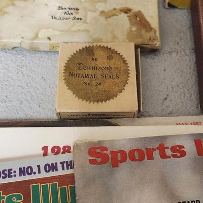 Misc paper/ephemera - book plates etc