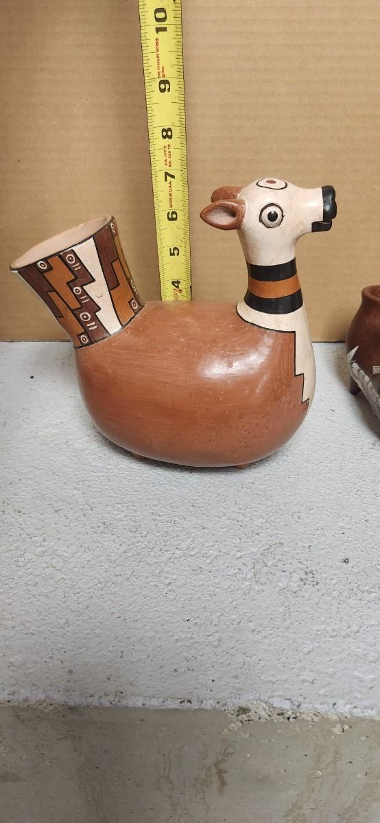 Sale Photo Thumbnail #181: Interesting lot of pottery vases