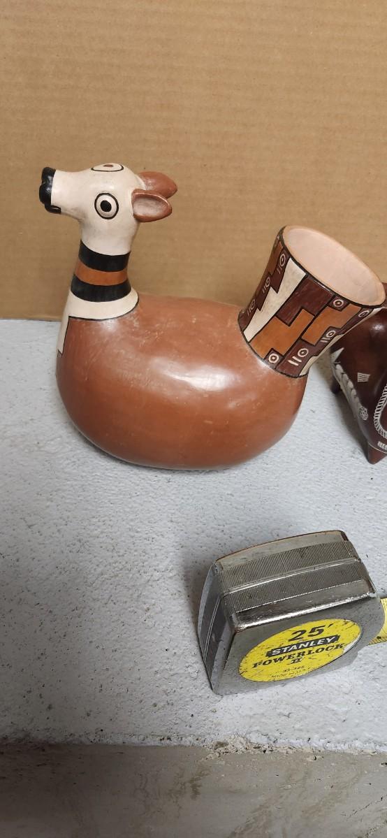 Sale Photo Thumbnail #183: Interesting lot of pottery vases