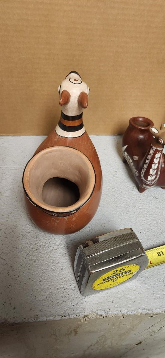 Sale Photo Thumbnail #182: Interesting lot of pottery vases