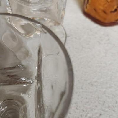 Vintage glasses-amber driftwood