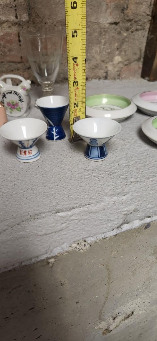 Sale Photo Thumbnail #252: Interesting mix of leftover bits
 Those china coaster are great!