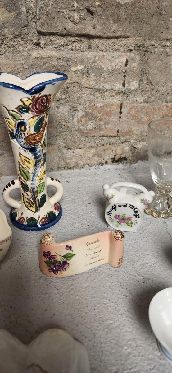 Sale Photo Thumbnail #256: Interesting mix of leftover bits
 Those china coaster are great!