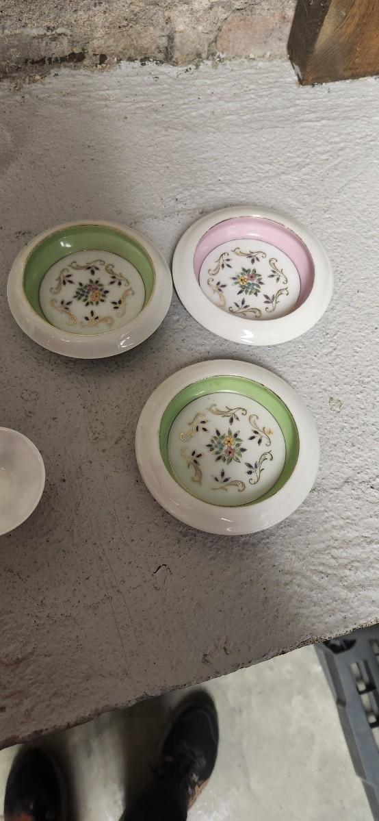 Sale Photo Thumbnail #250: Interesting mix of leftover bits
 Those china coaster are great!