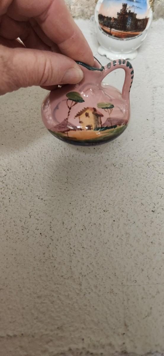 Sale Photo Thumbnail #287: Cute lot of vessels and pitchers, even a personal teapot and cup