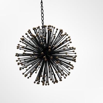 Mid-Century Style Starburst Hanging Sculpture