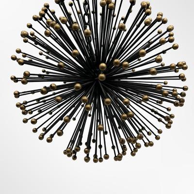 Mid-Century Style Starburst Hanging Sculpture