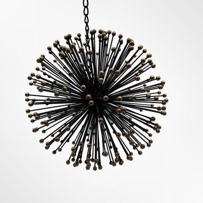 Mid-Century Style Starburst Hanging Sculpture