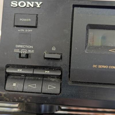 Sony Stereo Cassette Deck TC-WR445
