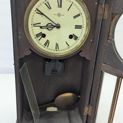 E. Howard & Co. Trade Mark "S" Wall Clock