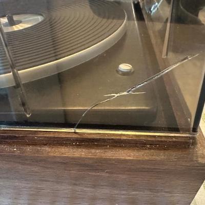 Garrard Model 42M Turntable with Wood Base