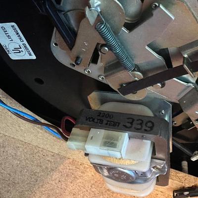 Garrard Model 42M Turntable with Wood Base