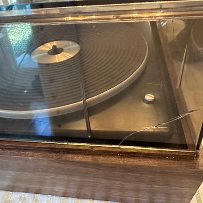 Garrard Model 42M Turntable with Wood Base