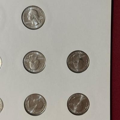 2018 AMERICA THE BEAUTIFUL QUARTERS UNCIRCULATED COIN SET AND GRADED MS63 2017 P-MINT QUARTERS