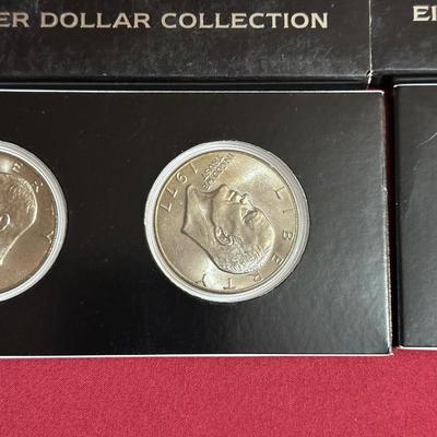 2-1977 & 2-1976 BICENTENNIAL EISENHOWER DOLLARS