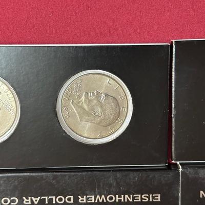 2-1977 & 2-1976 BICENTENNIAL EISENHOWER DOLLARS