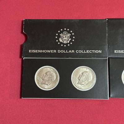 2-1978 & 2-1976 BICENTENNIAL EISENHOWER DOLLARS