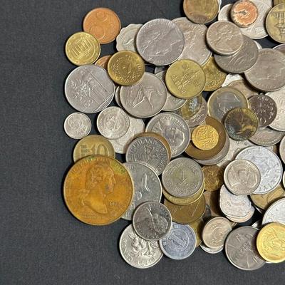 FOREIGN COINS FROM AROUND THE WORLD