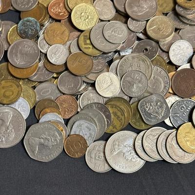 FOREIGN COINS FROM AROUND THE WORLD