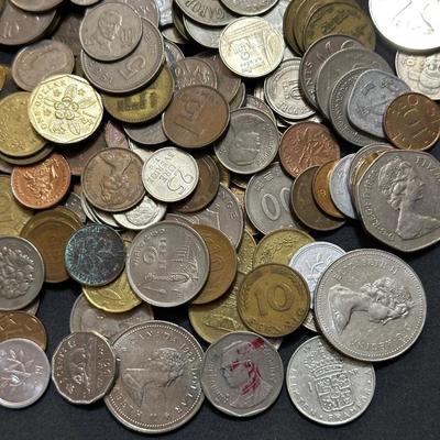 FOREIGN COINS FROM AROUND THE WORLD